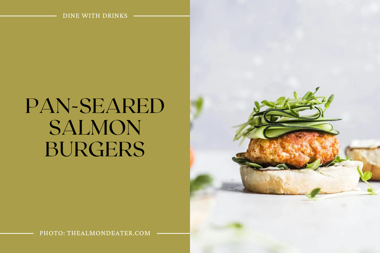 Pan-Seared Salmon Burgers