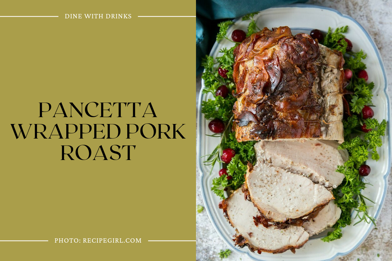 Pancetta Wrapped Pork Roast