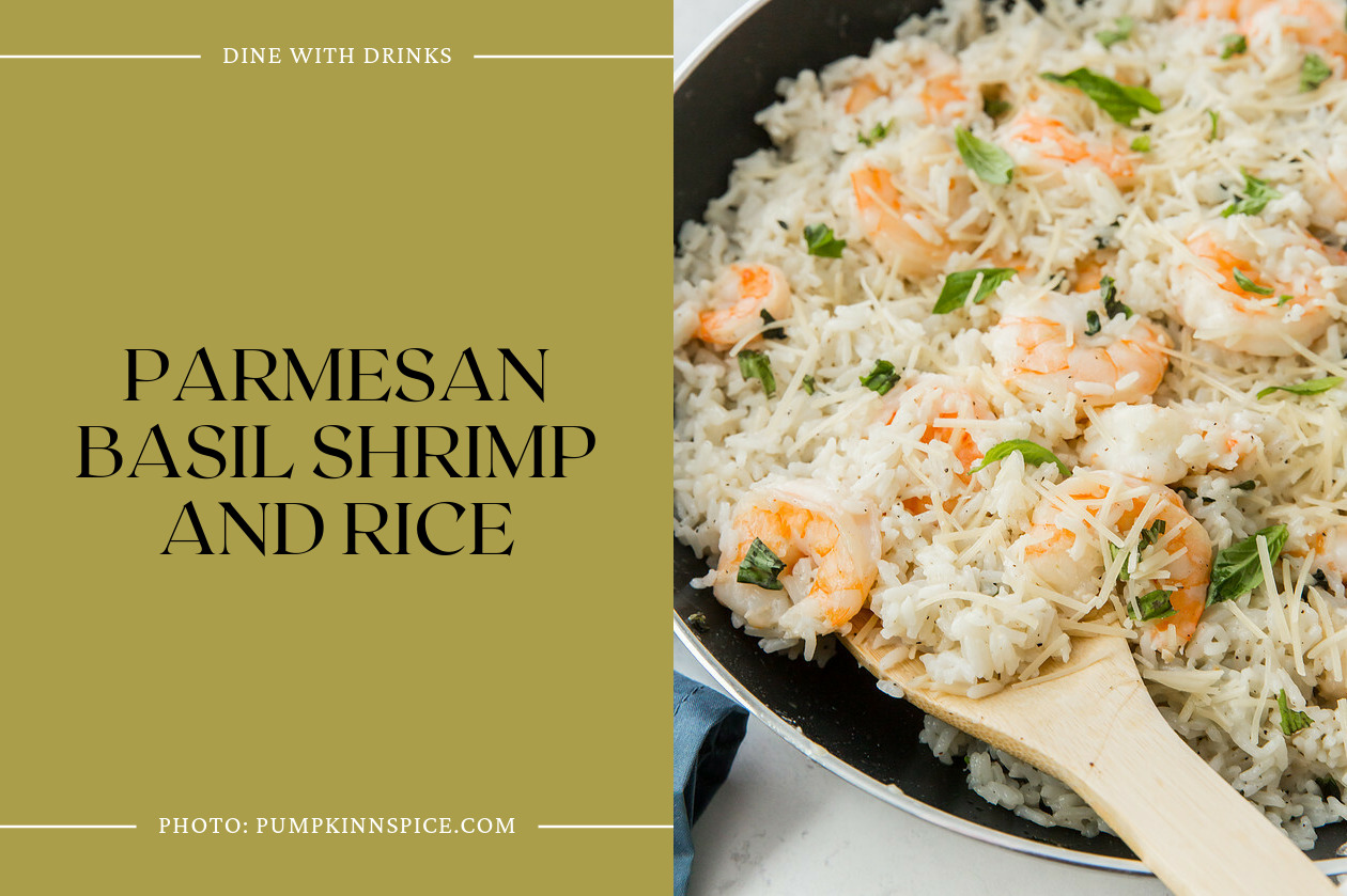 Parmesan Basil Shrimp And Rice