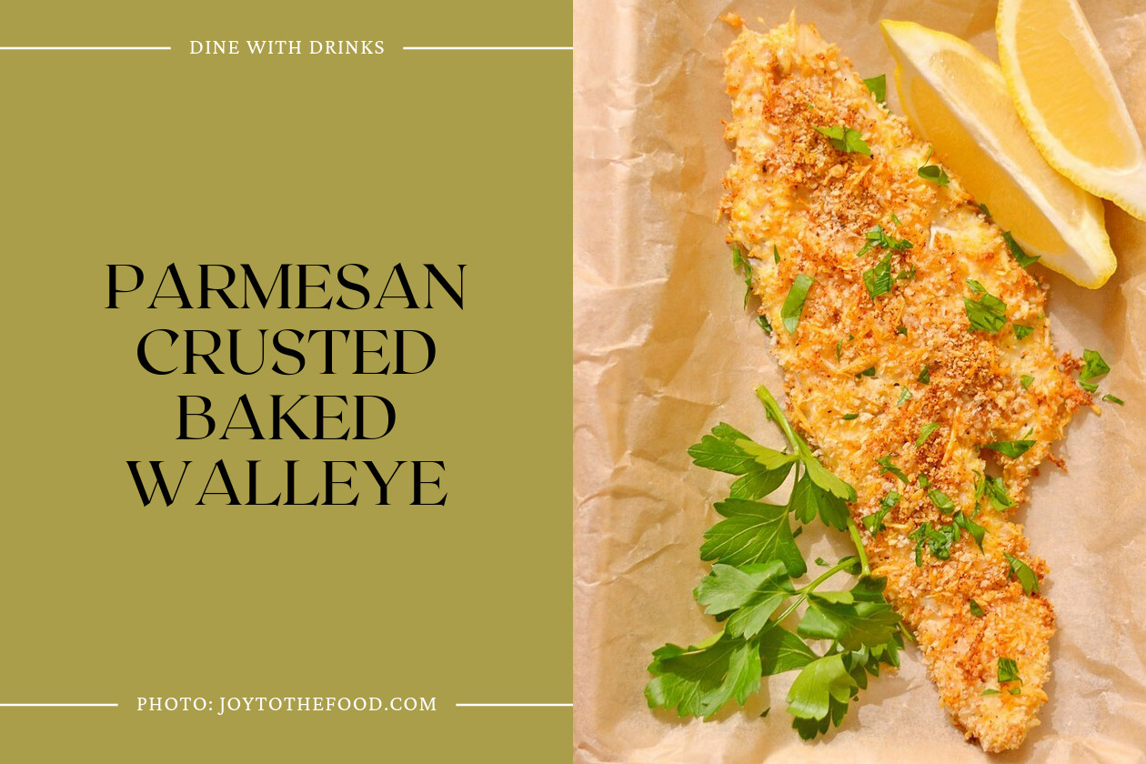 Parmesan Crusted Baked Walleye