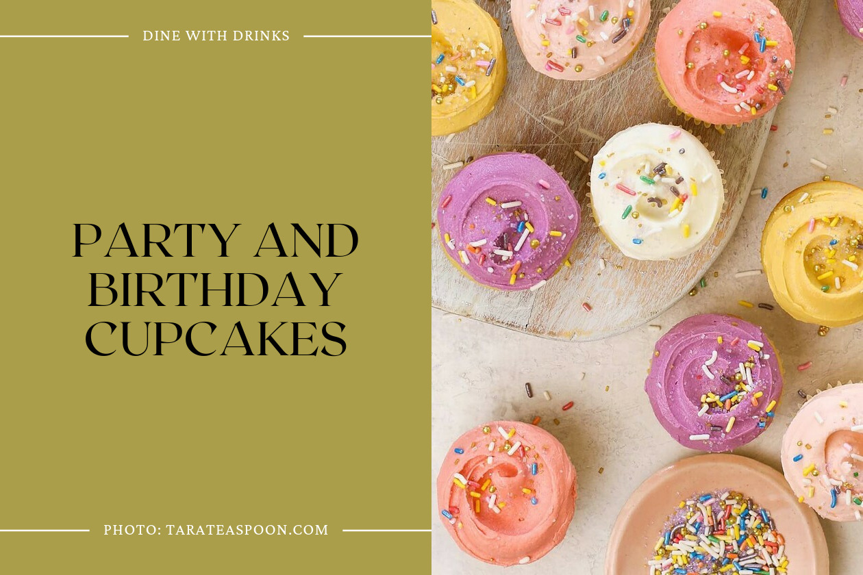Party And Birthday Cupcakes