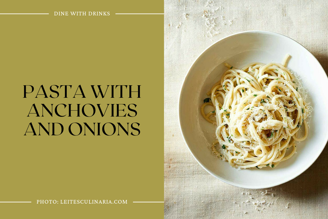 Pasta With Anchovies And Onions