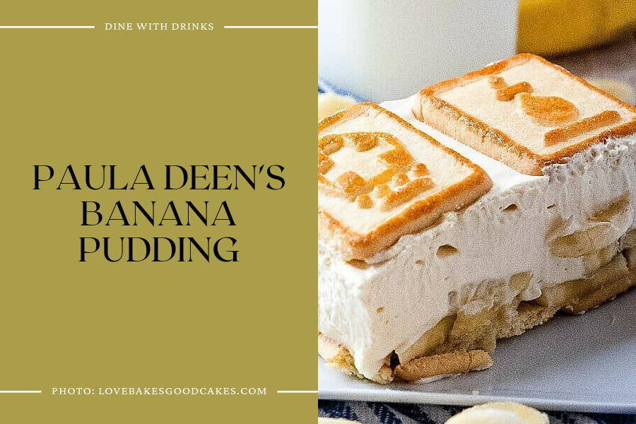 Paula Deen's Banana Pudding