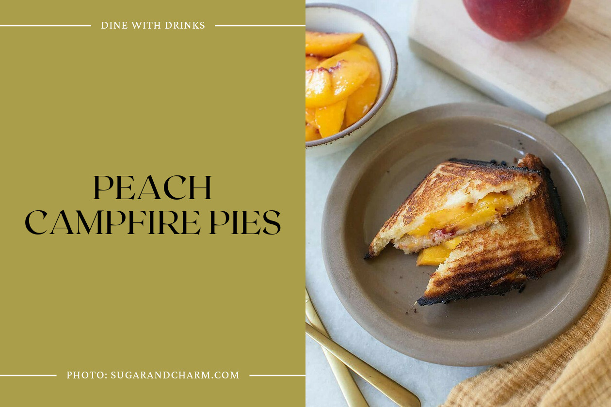 Peach Campfire Pies