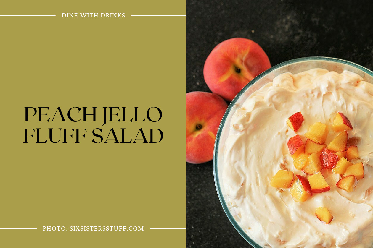 Peach Jello Fluff Salad