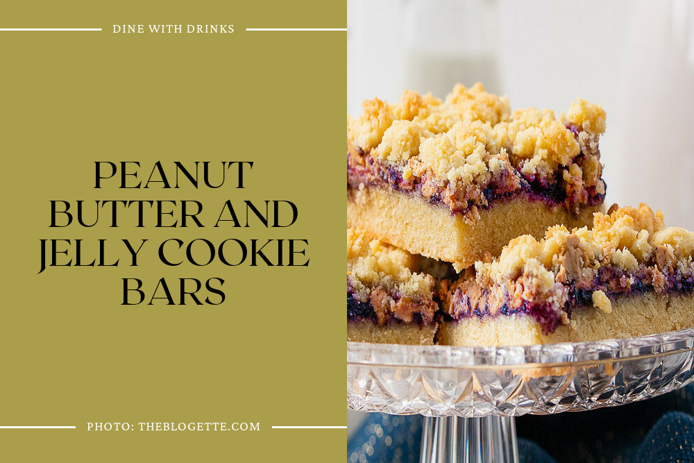 Peanut Butter And Jelly Cookie Bars