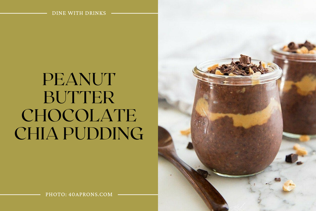 Peanut Butter Chocolate Chia Pudding
