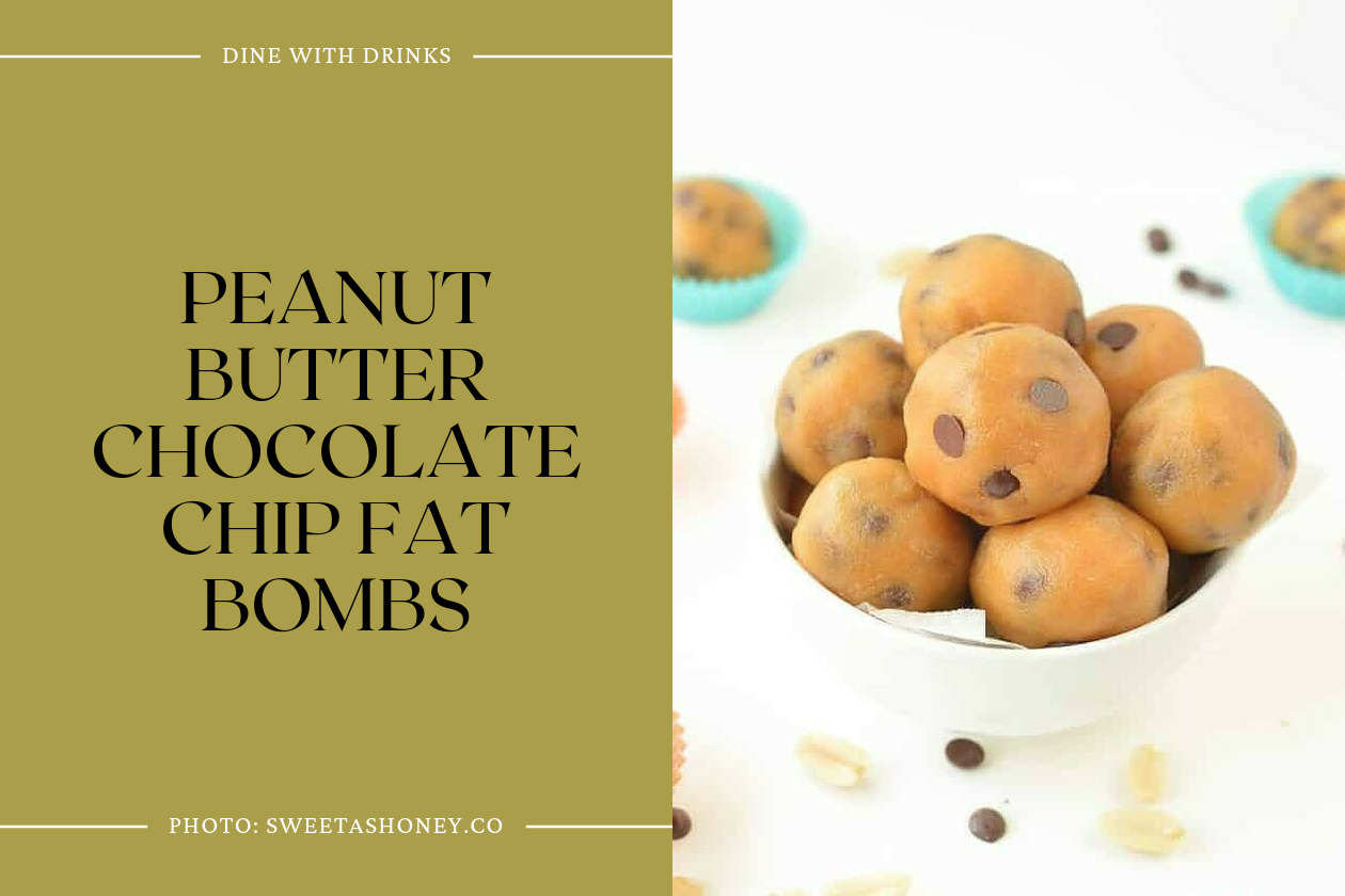 Peanut Butter Chocolate Chip Fat Bombs