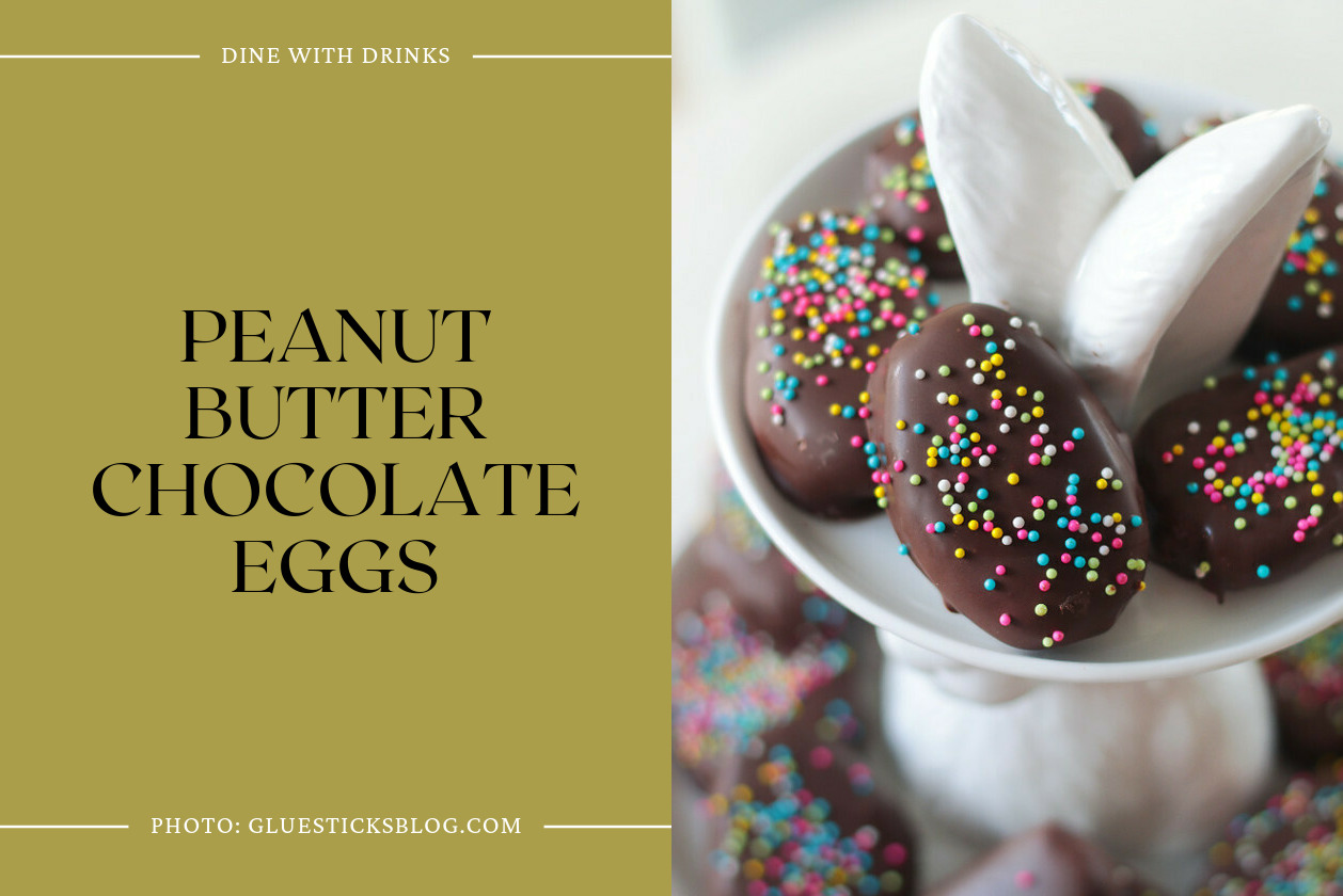 Peanut Butter Chocolate Eggs