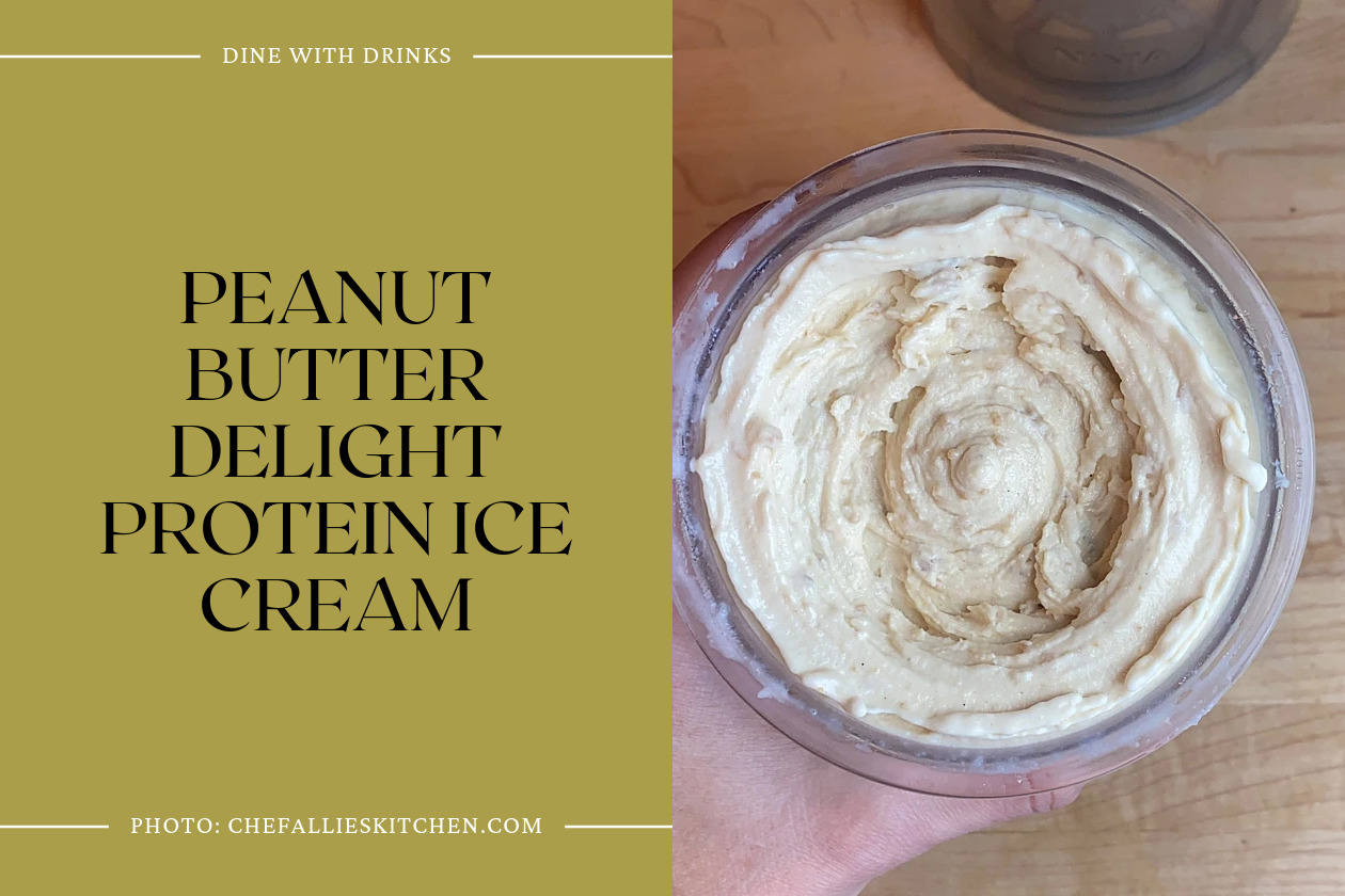 Peanut Butter Delight Protein Ice Cream