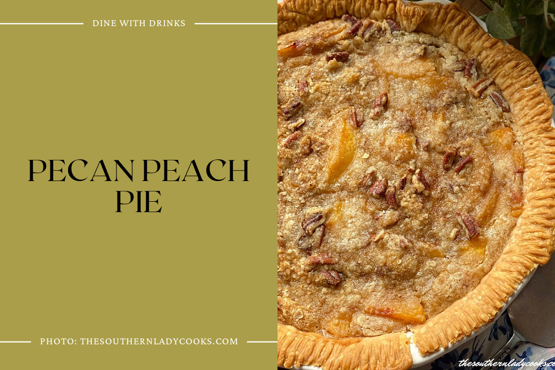 Pecan Peach Pie
