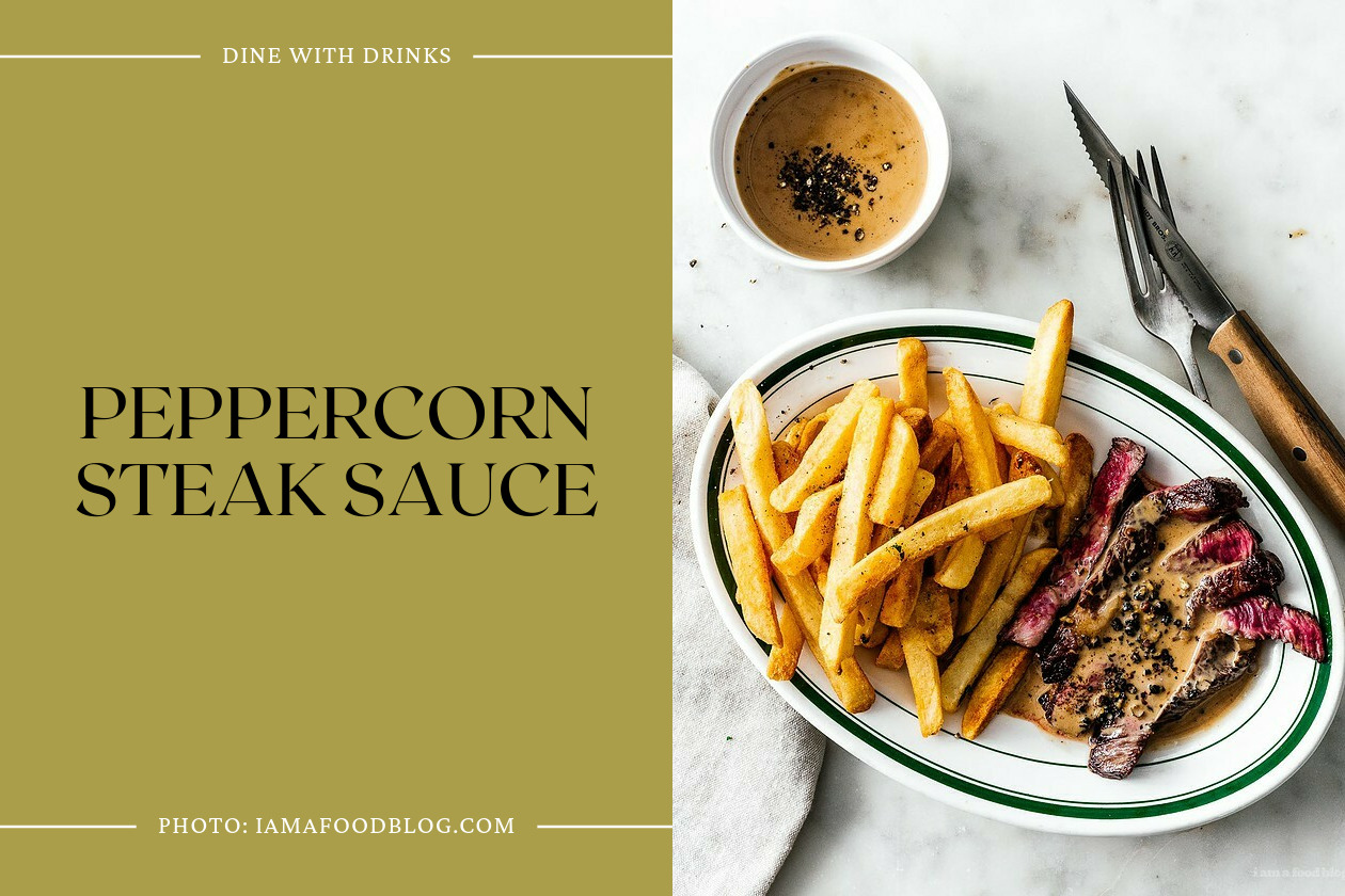 Peppercorn Steak Sauce