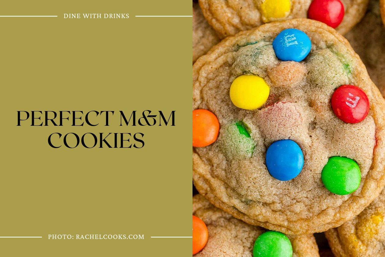 Perfect M&M Cookies
