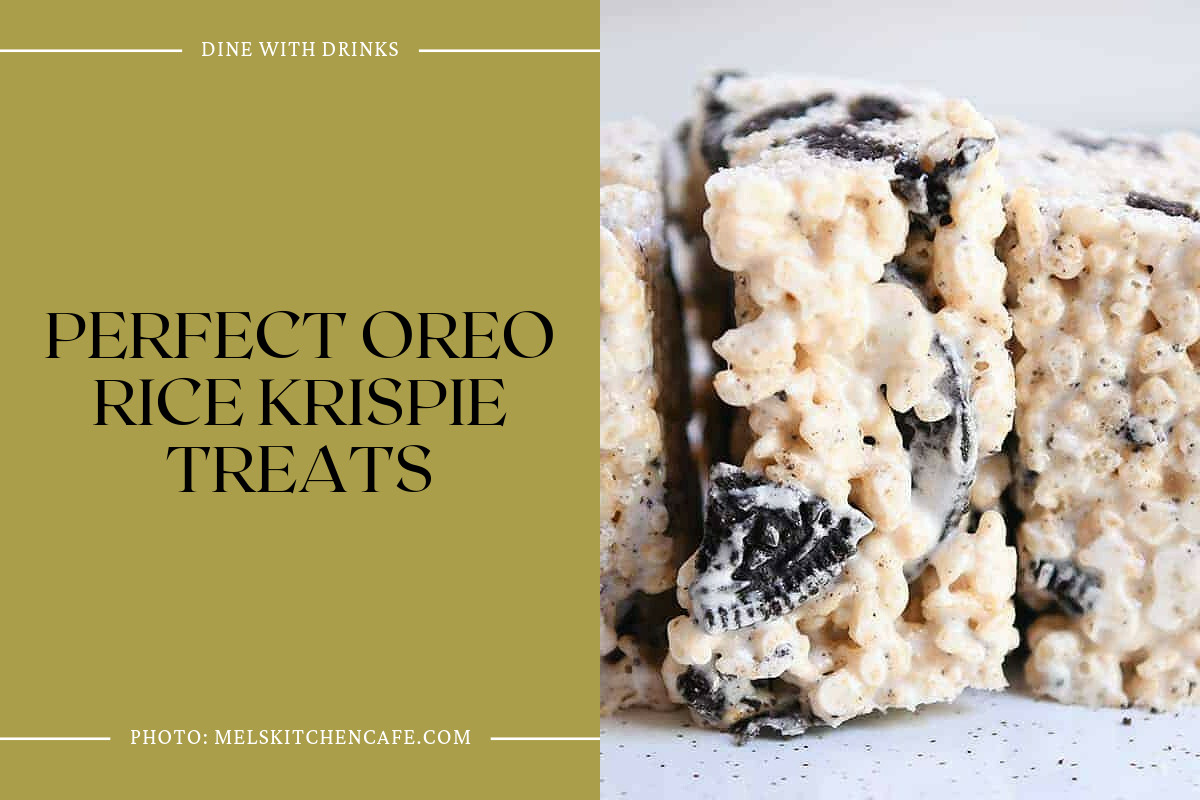 Perfect Oreo Rice Krispie Treats