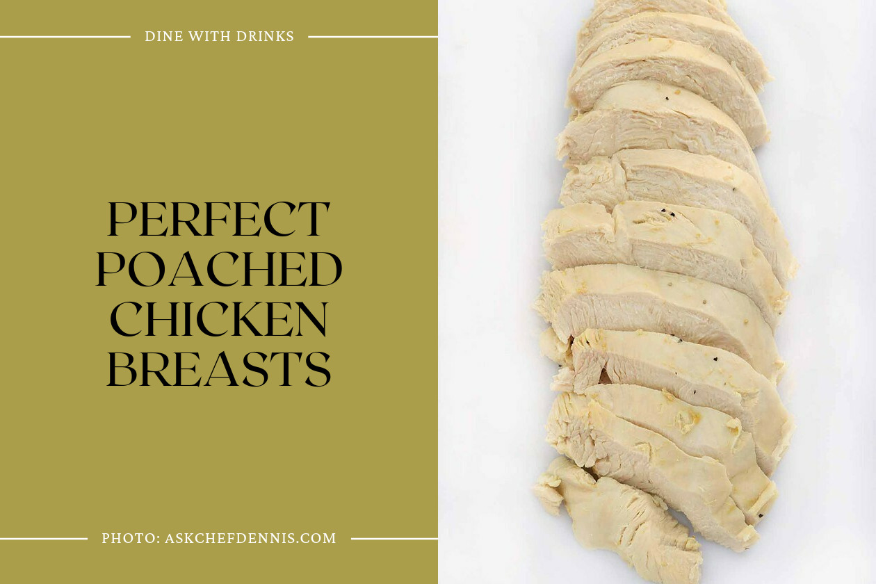 Perfect Poached Chicken Breasts