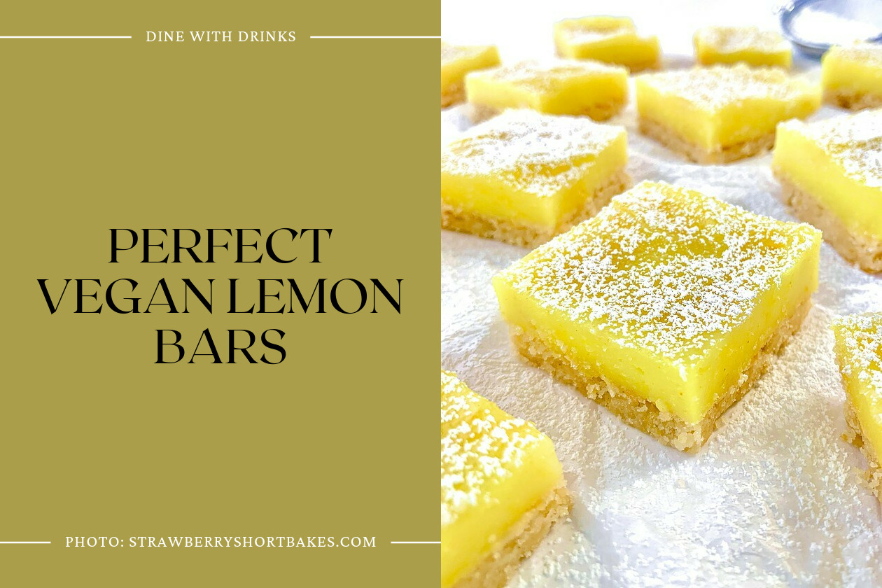 Perfect Vegan Lemon Bars
