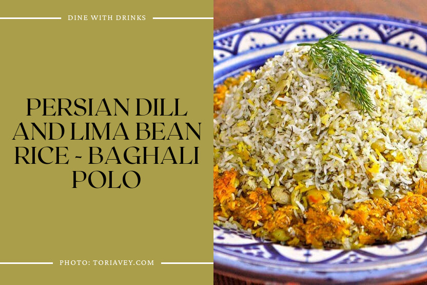 Persian Dill And Lima Bean Rice - Baghali Polo