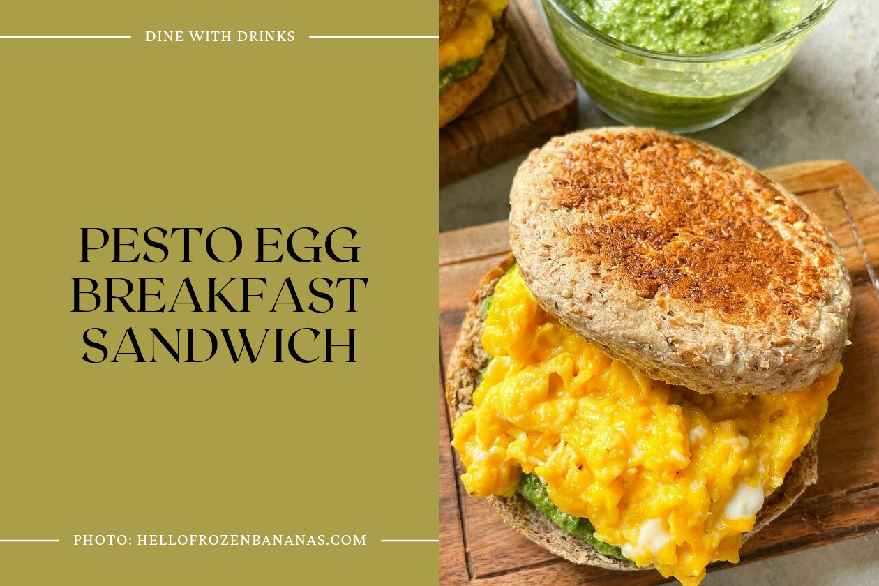 Pesto Egg Breakfast Sandwich