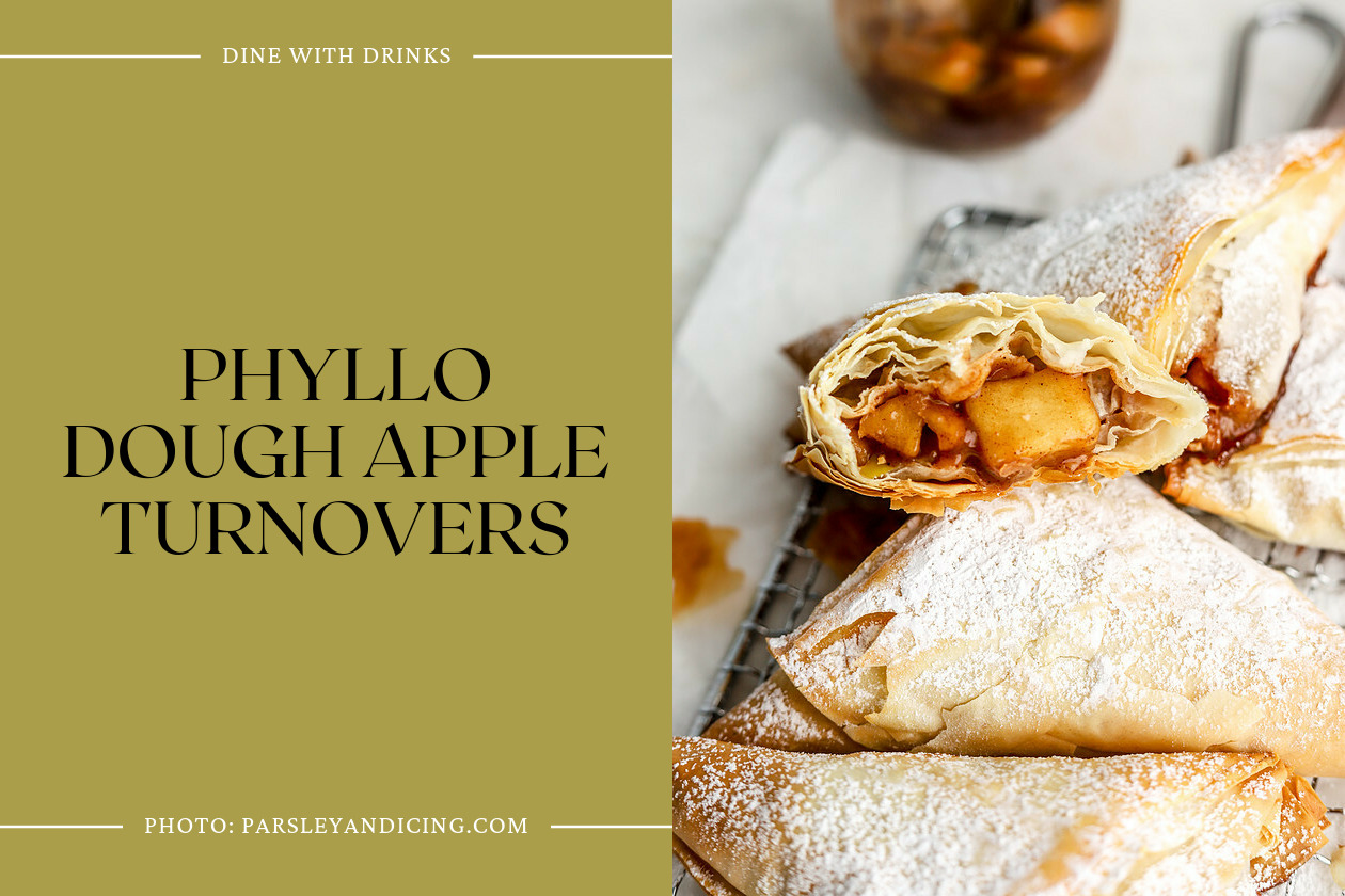 Phyllo Dough Apple Turnovers