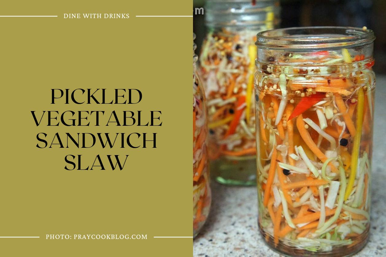 Pickled Vegetable Sandwich Slaw