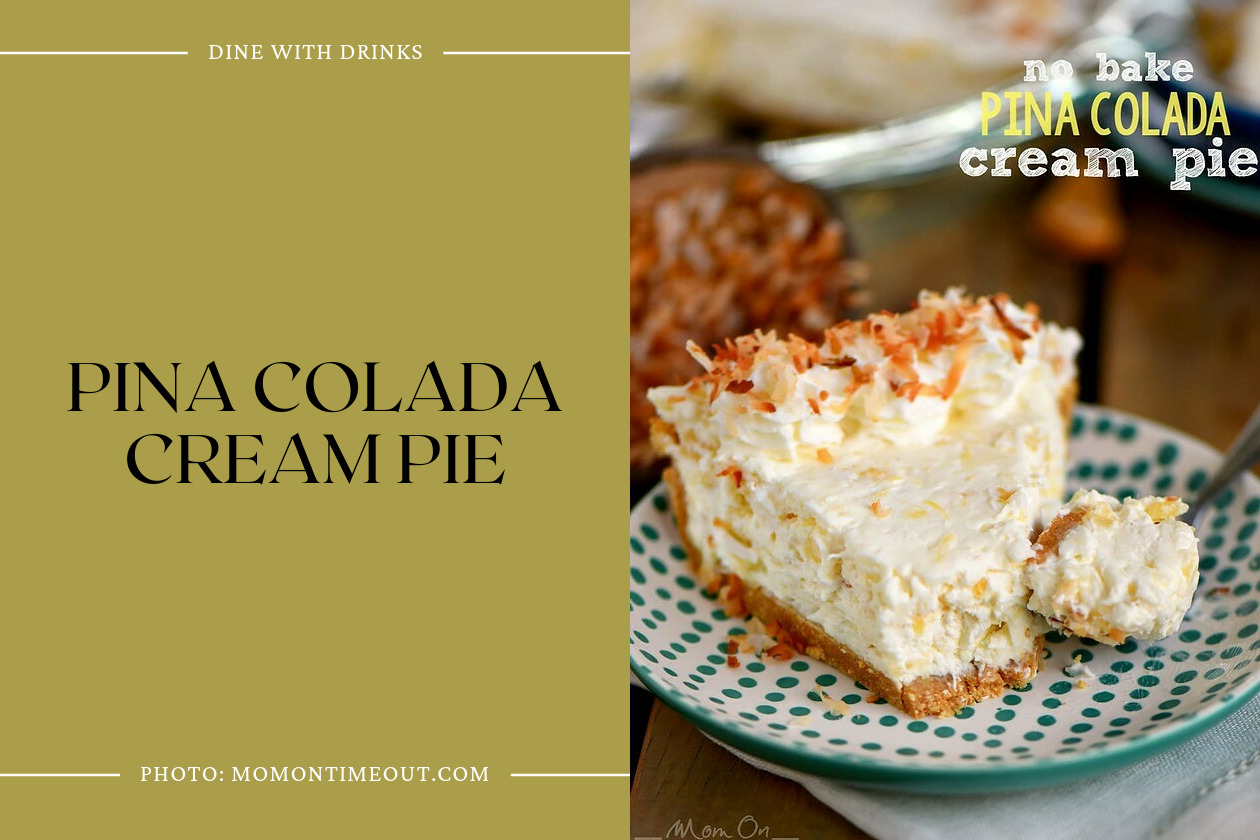 Pina Colada Cream Pie