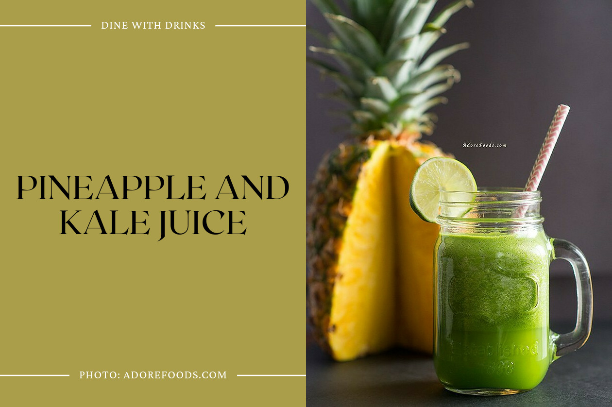 Pineapple And Kale Juice