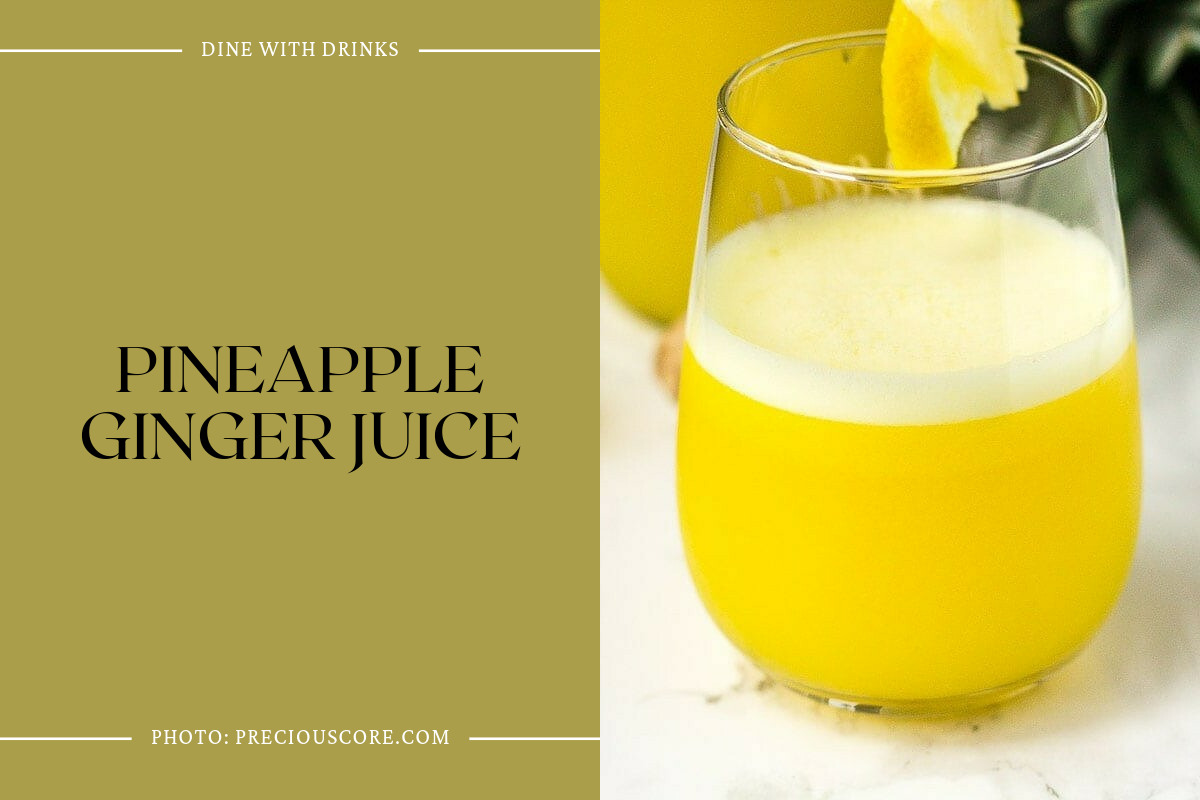 Pineapple Ginger Juice