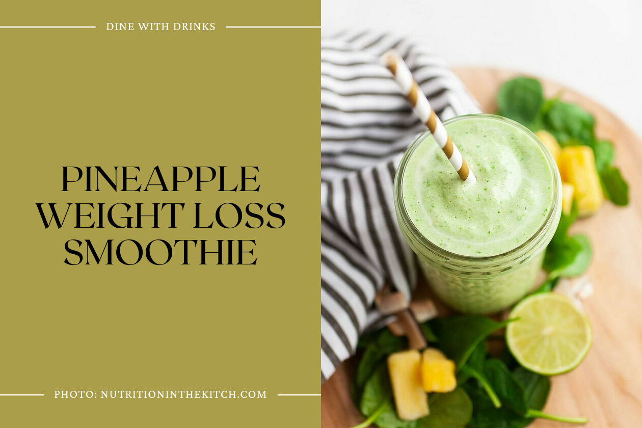 Pineapple Weight Loss Smoothie