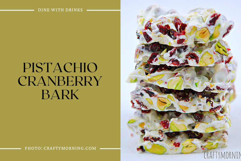 Pistachio Cranberry Bark