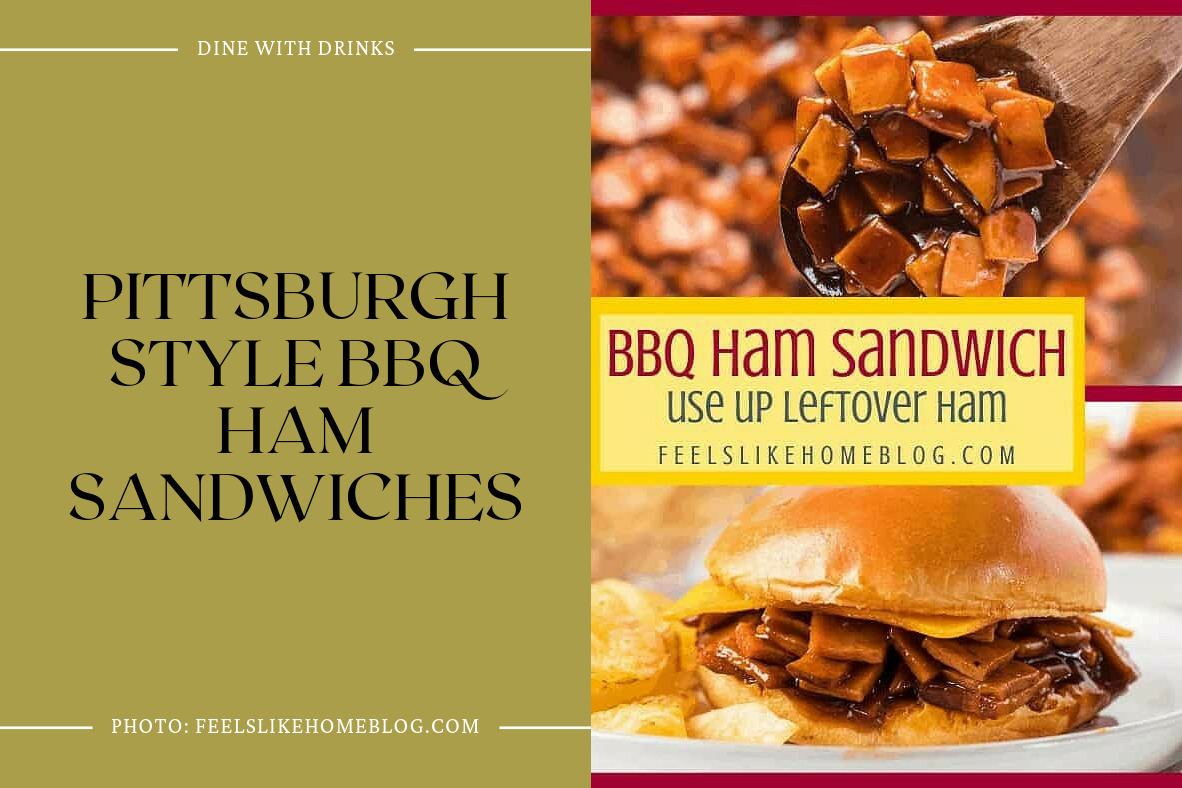 Pittsburgh Style Bbq Ham Sandwiches