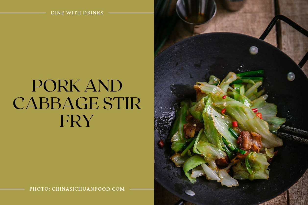 Pork And Cabbage Stir Fry