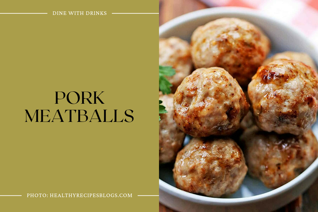 Pork Meatballs