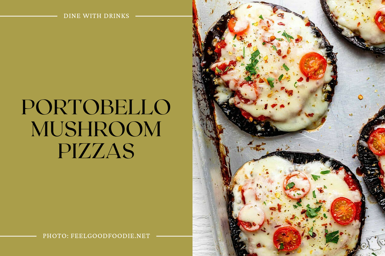 Portobello Mushroom Pizzas