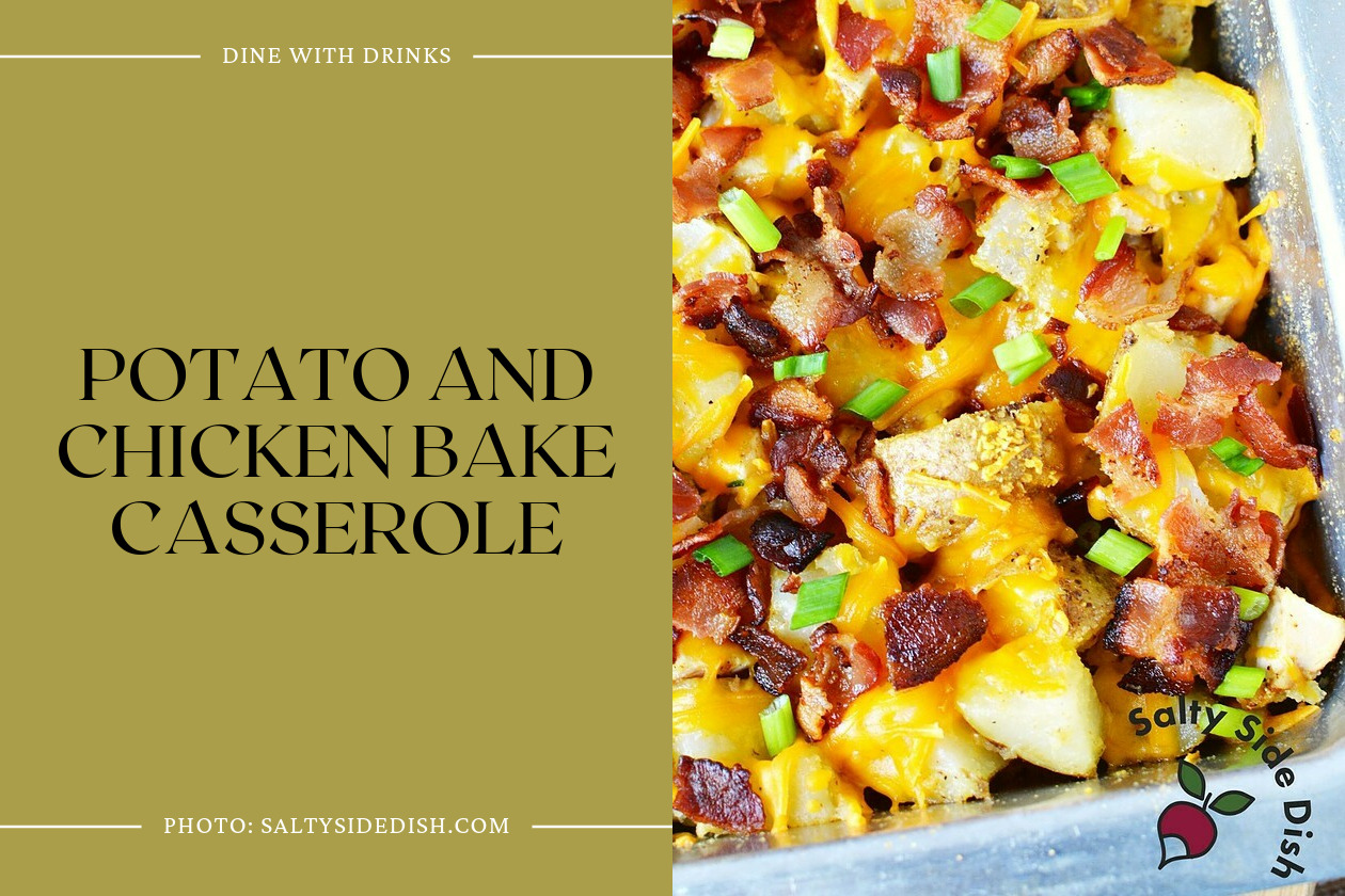 Potato And Chicken Bake Casserole