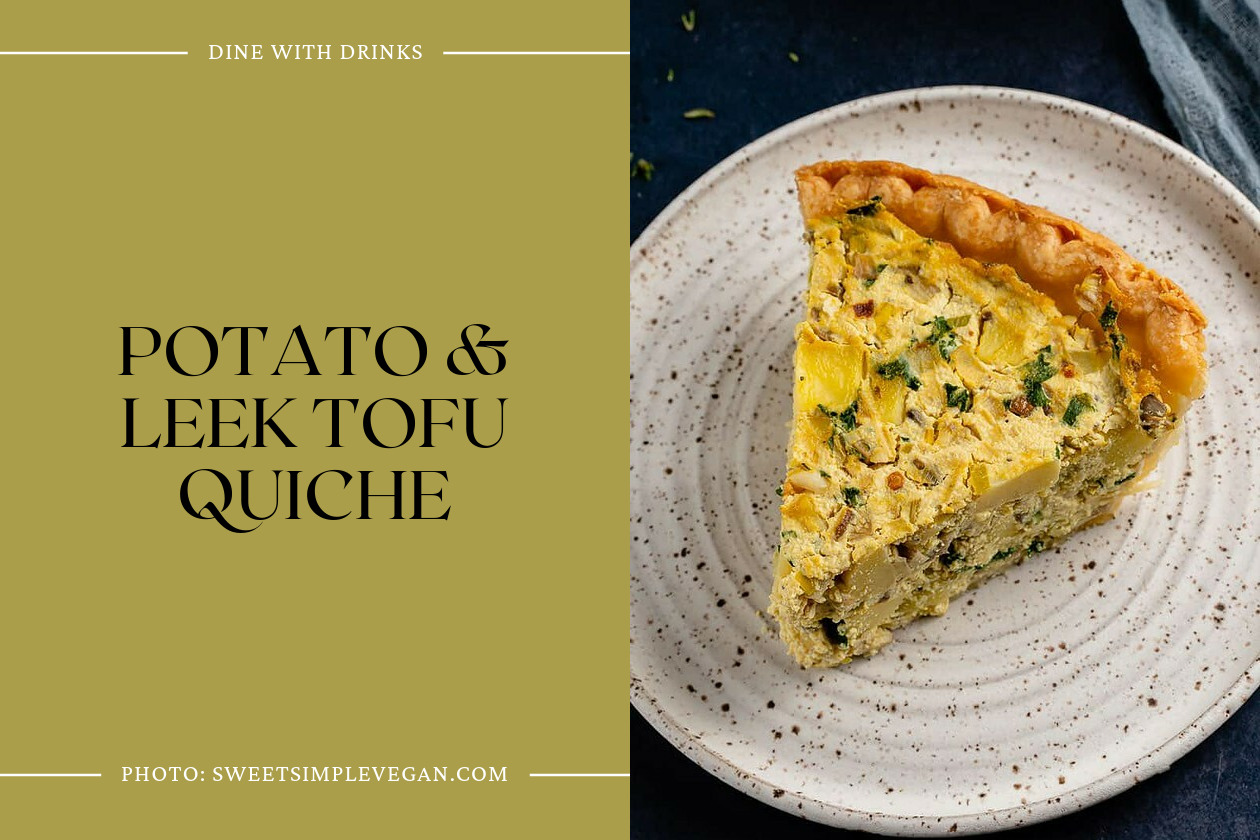 Potato & Leek Tofu Quiche
