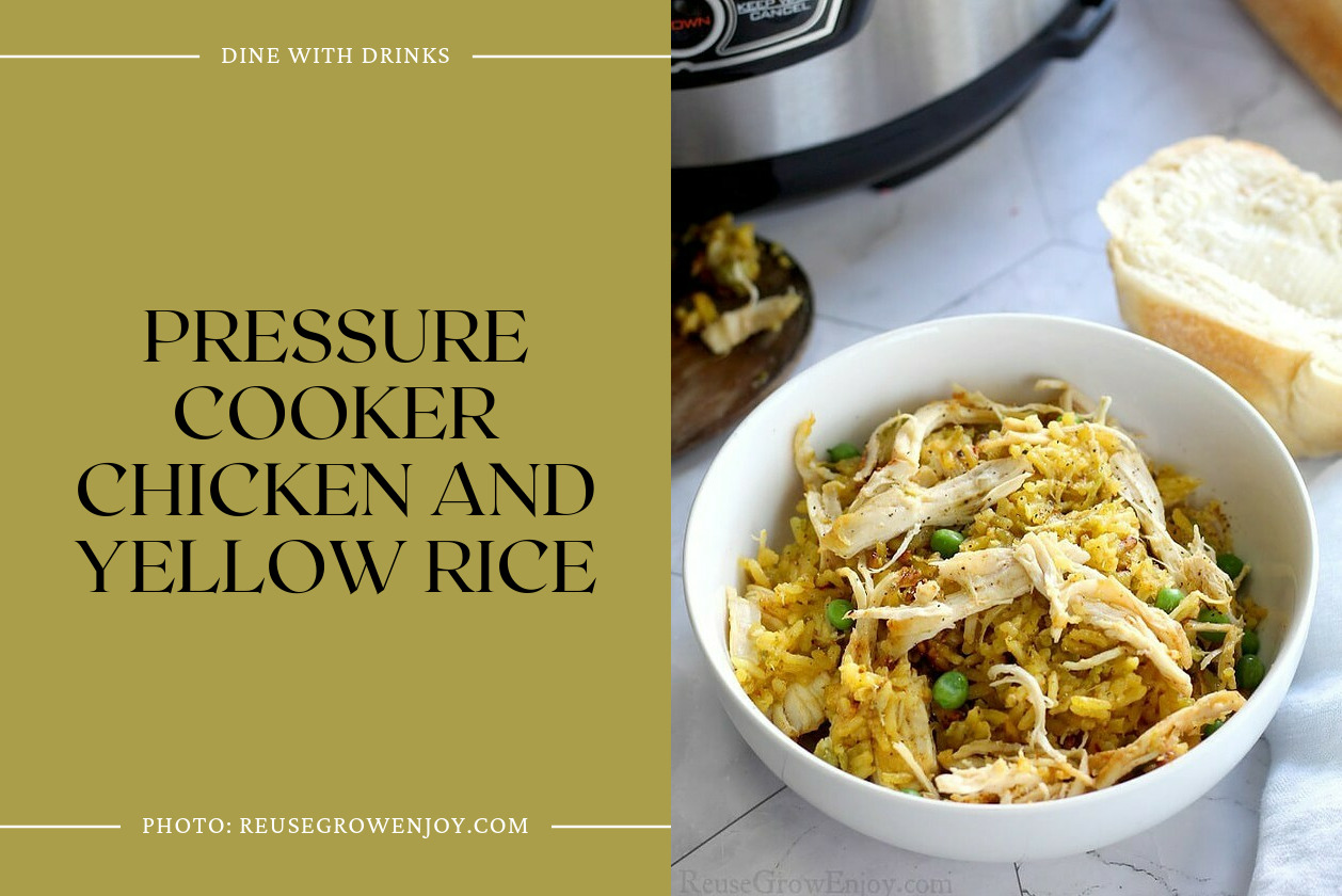 Pressure Cooker Chicken And Yellow Rice