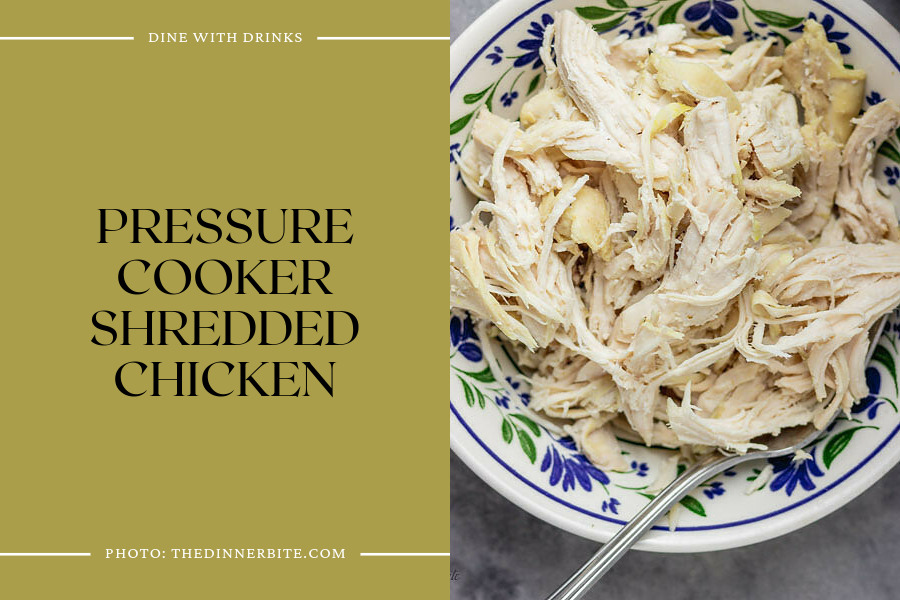 Pressure Cooker Shredded Chicken