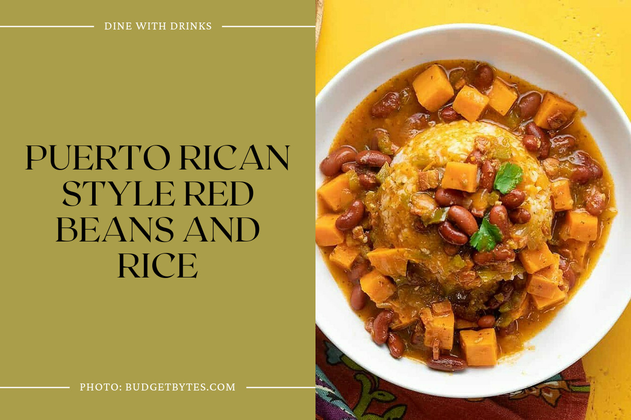Puerto Rican Style Red Beans And Rice