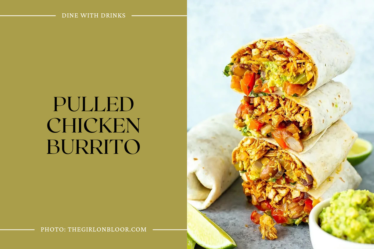 Pulled Chicken Burrito