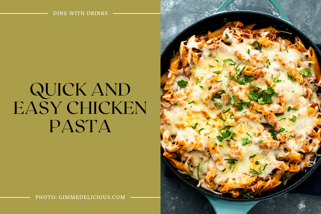 Quick And Easy Chicken Pasta