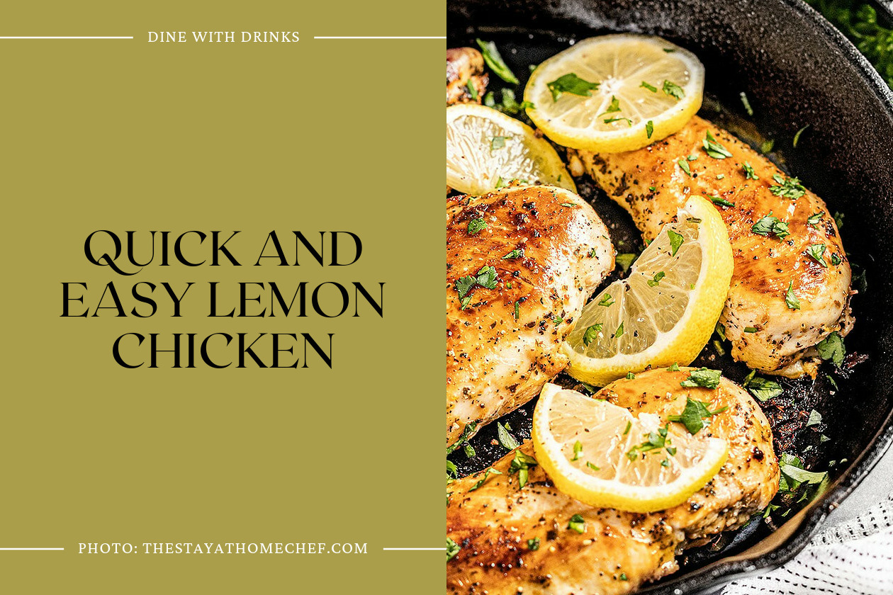 Quick And Easy Lemon Chicken
