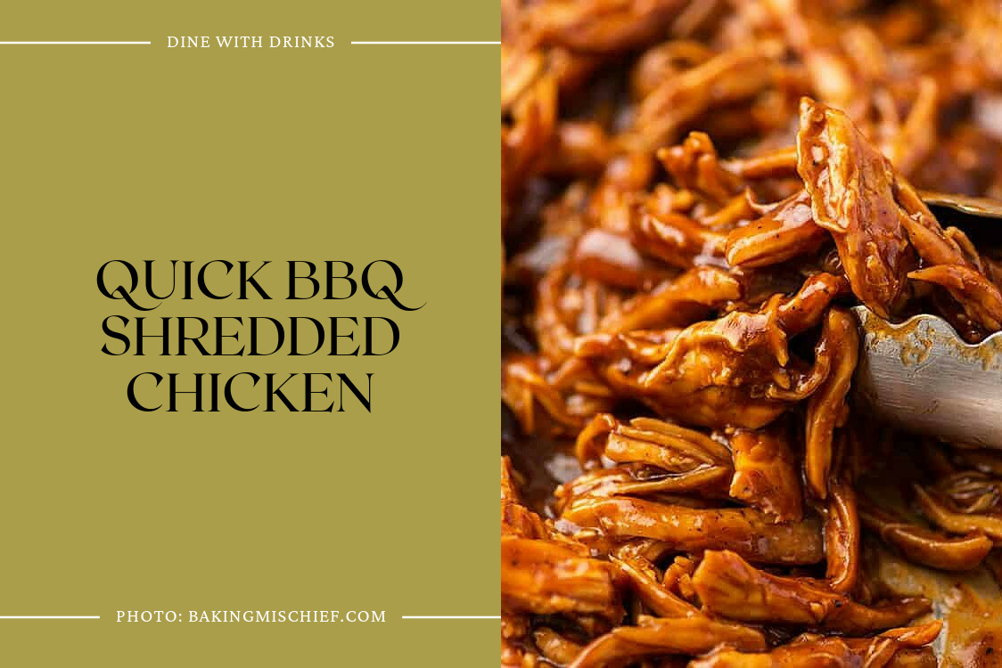 Quick Bbq Shredded Chicken