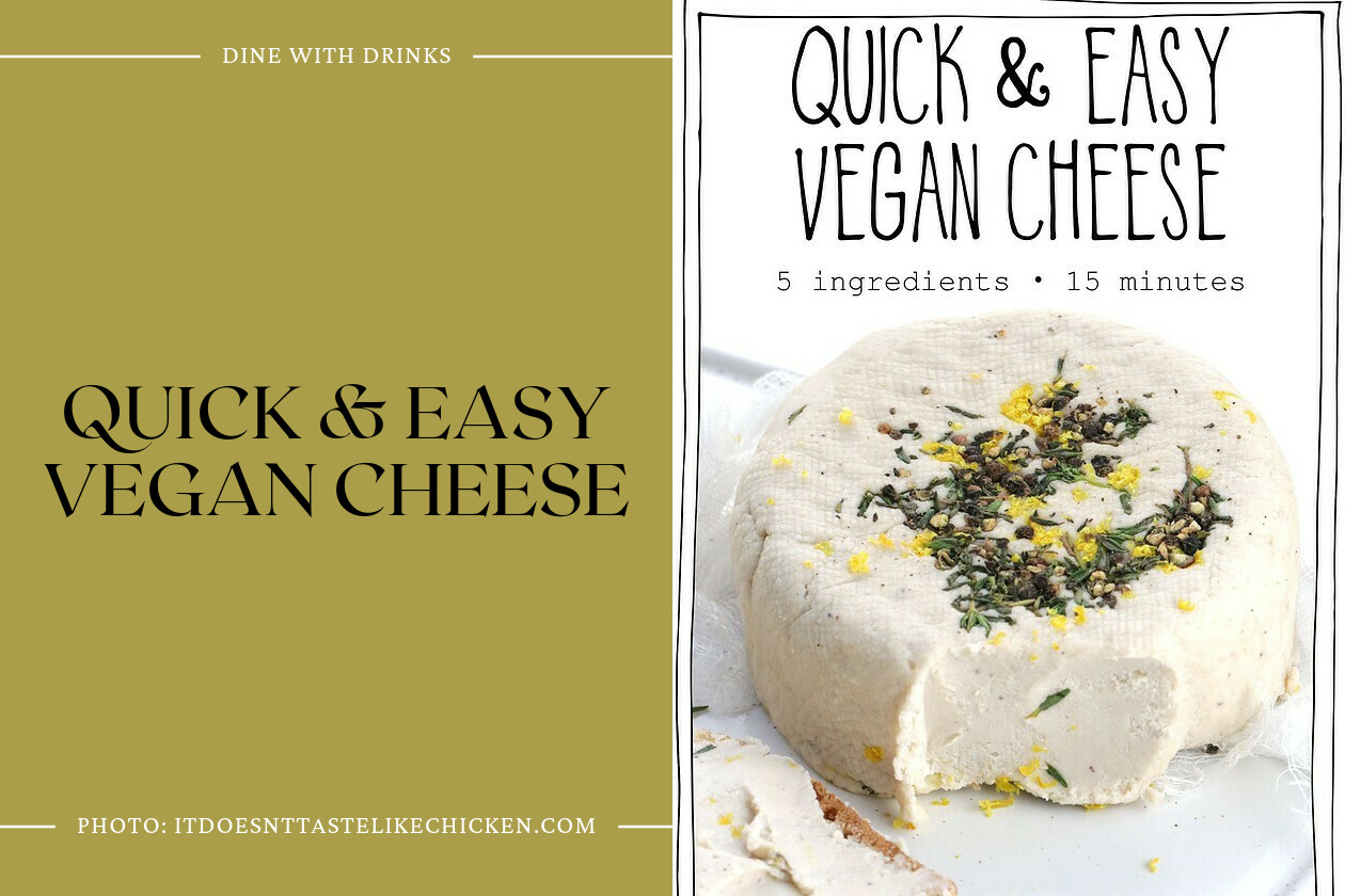 Quick & Easy Vegan Cheese