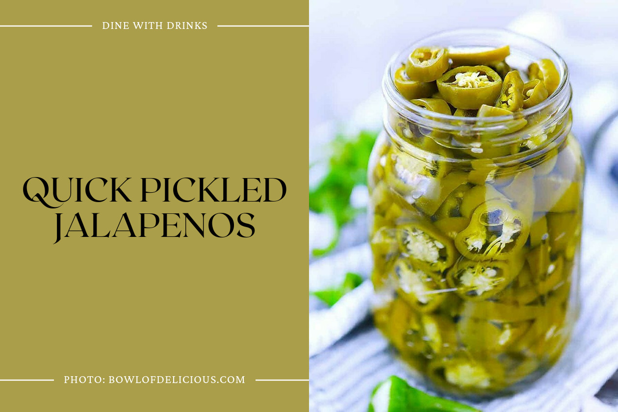 Quick Pickled Jalapenos