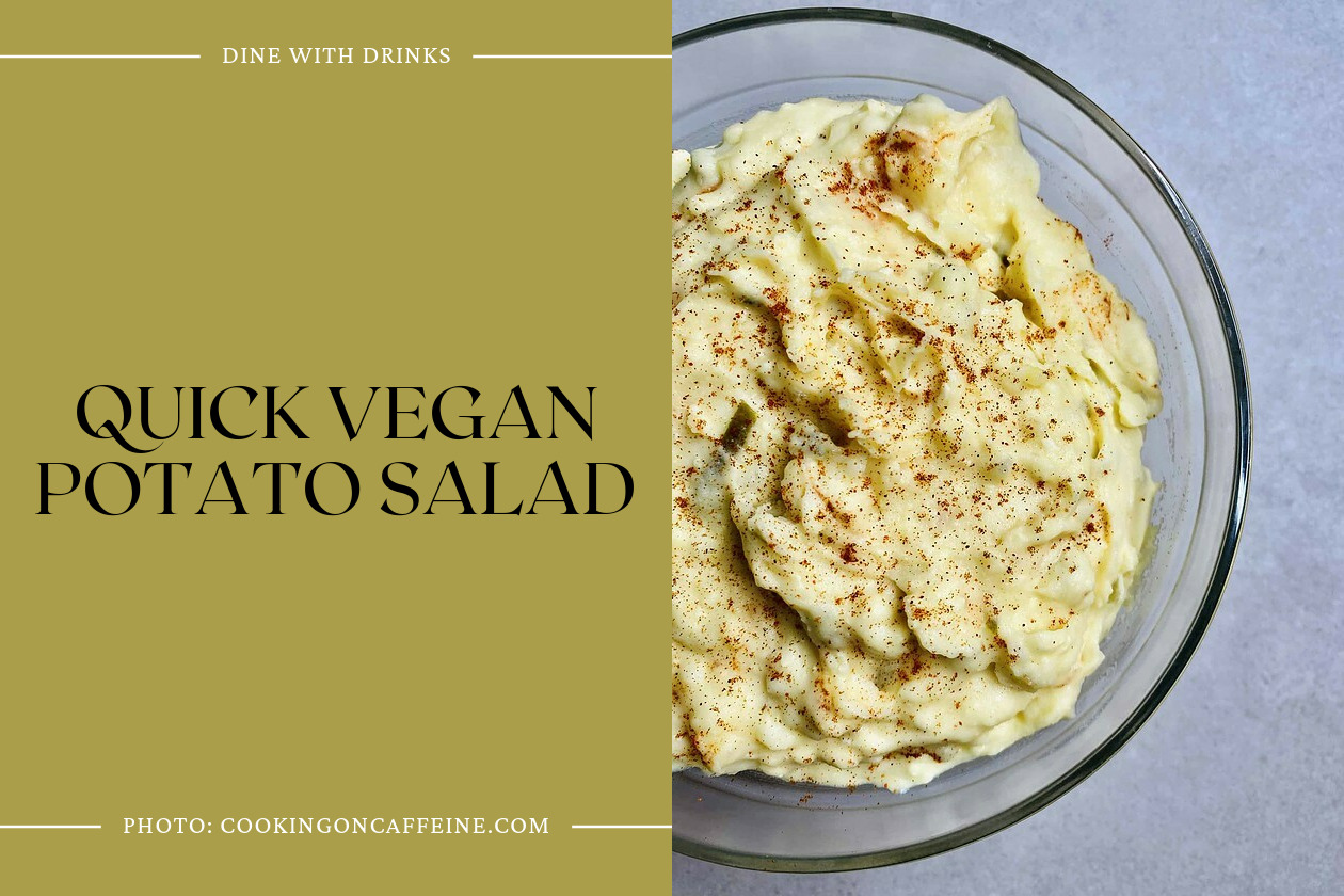 Quick Vegan Potato Salad