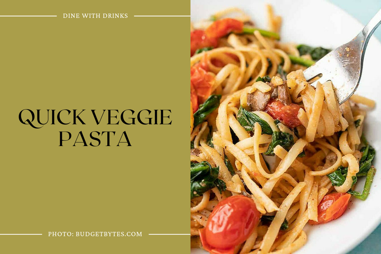 Quick Veggie Pasta