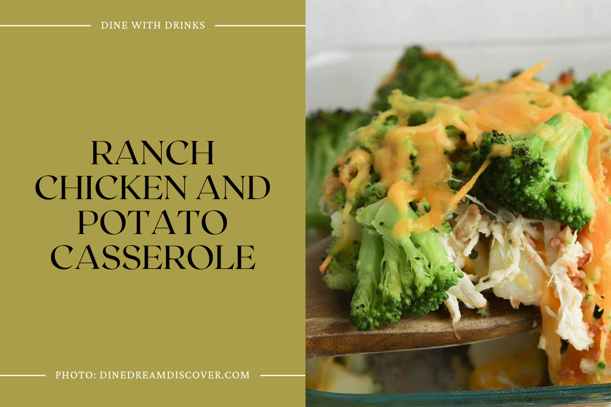 Ranch Chicken And Potato Casserole