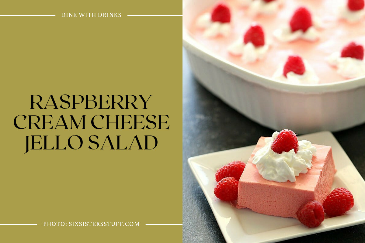 Raspberry Cream Cheese Jello Salad