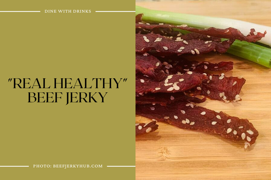 Real Healthy Beef Jerky