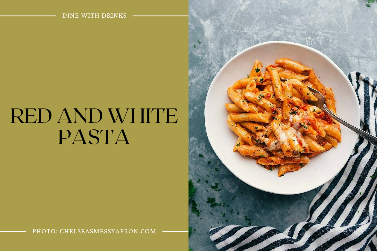 Red And White Pasta